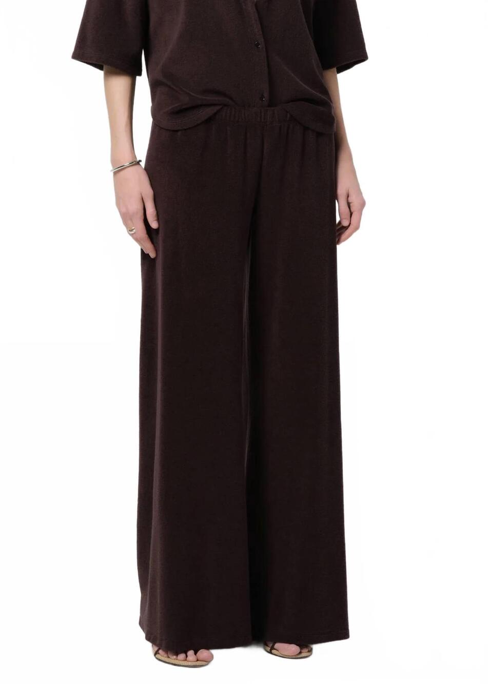 NEW CITIZENS OF HUMANITY nora pull-on pants in dark chocolate brown